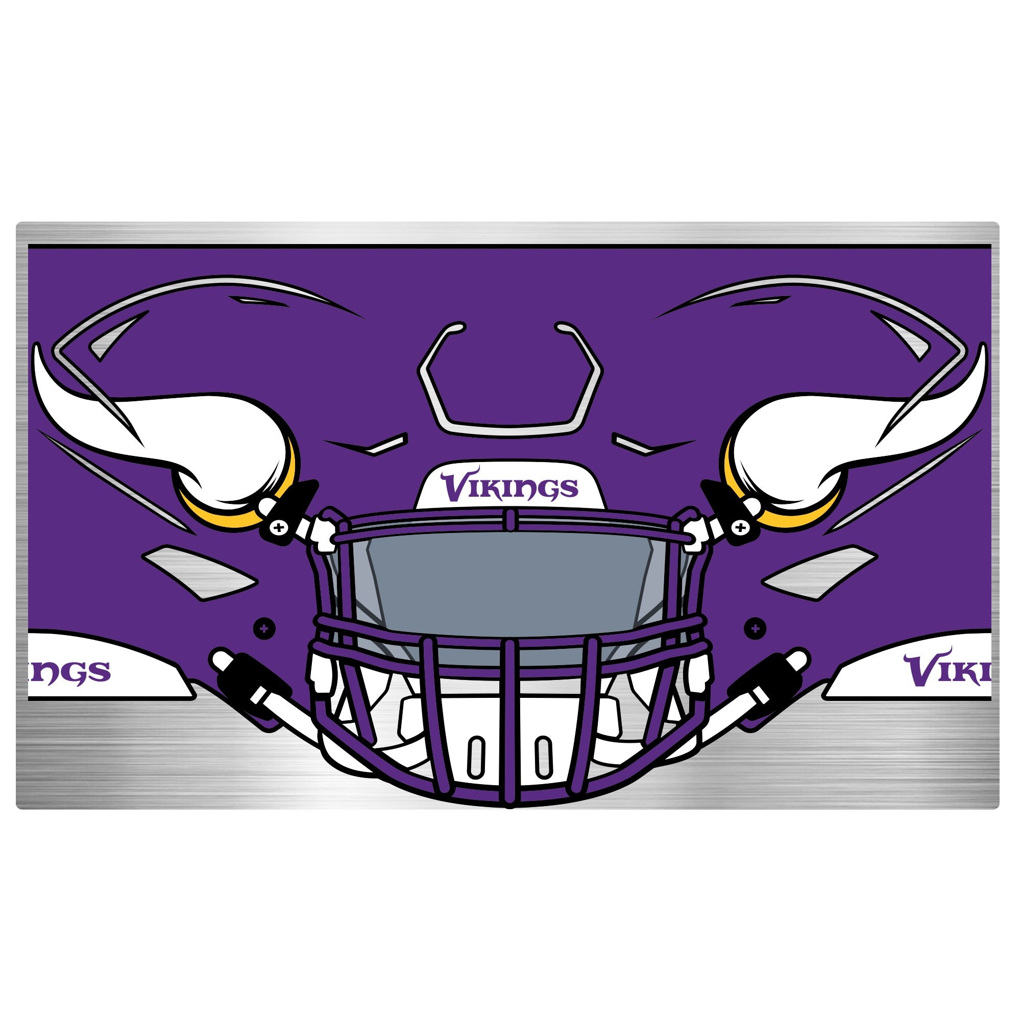 Termo 946ml The Big Slim Helmet NFL Minnesota Vikings
