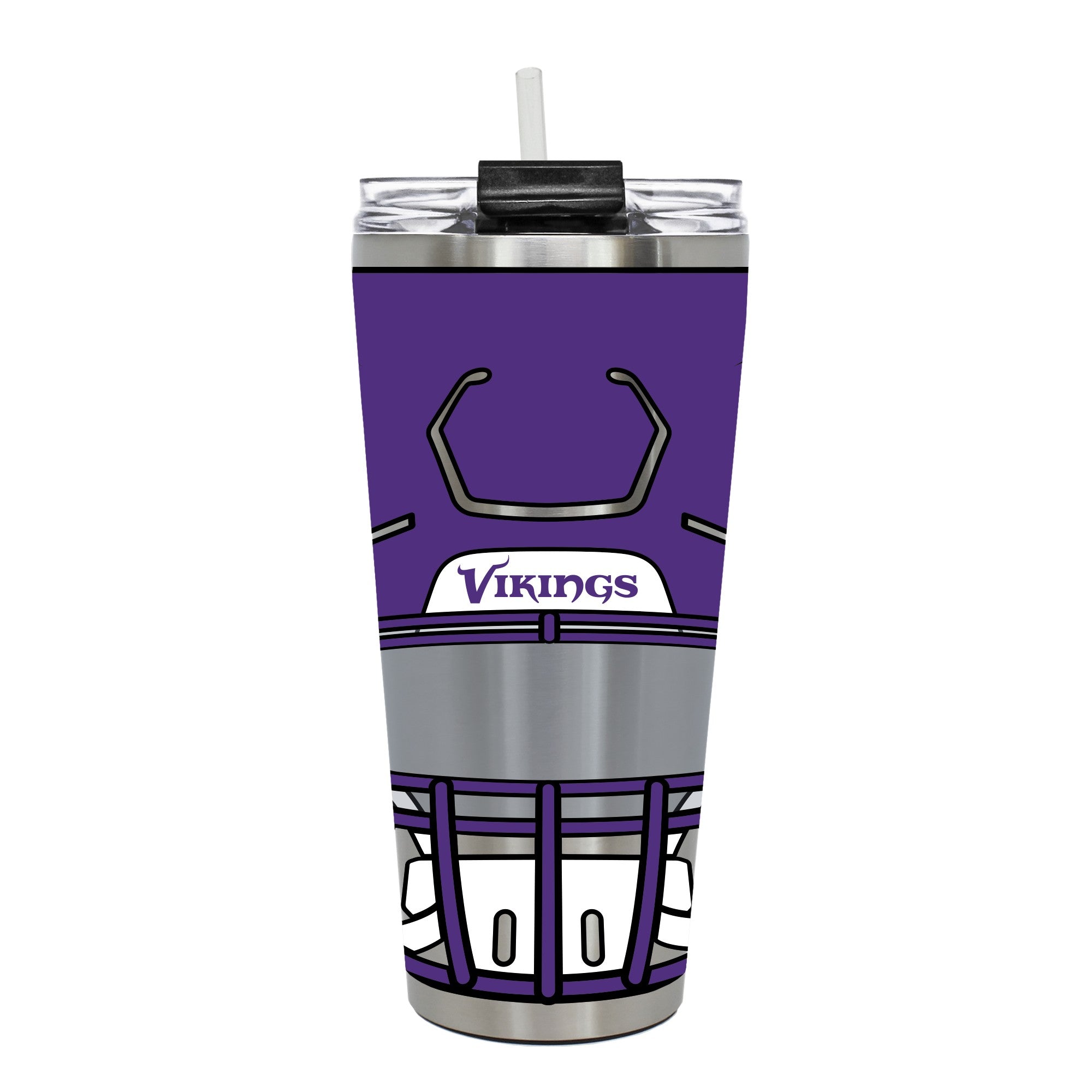 Termo 946ml The Big Slim Helmet NFL Minnesota Vikings