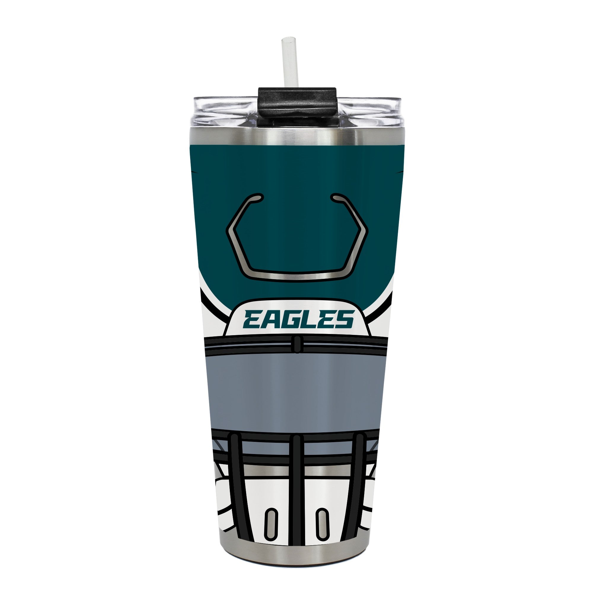 Termo 946ml The Big Slim Helmet NFL Philadelphia Eagles