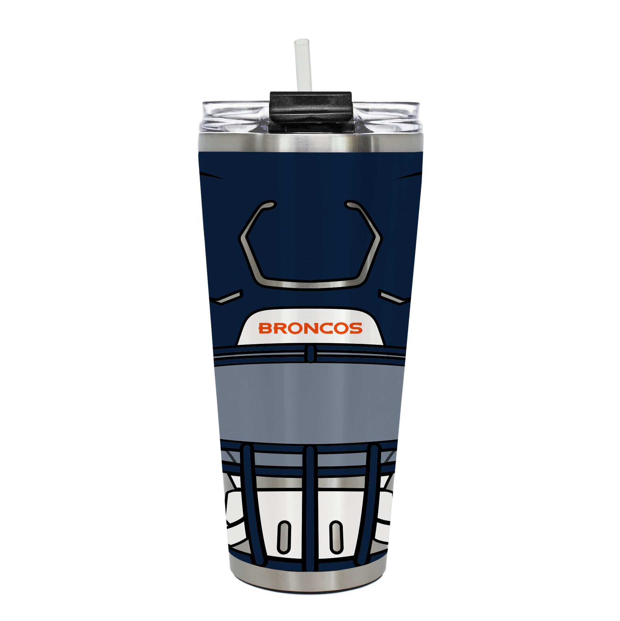 Termo 946ml The Big Slim Helmet NFL Denver Broncos