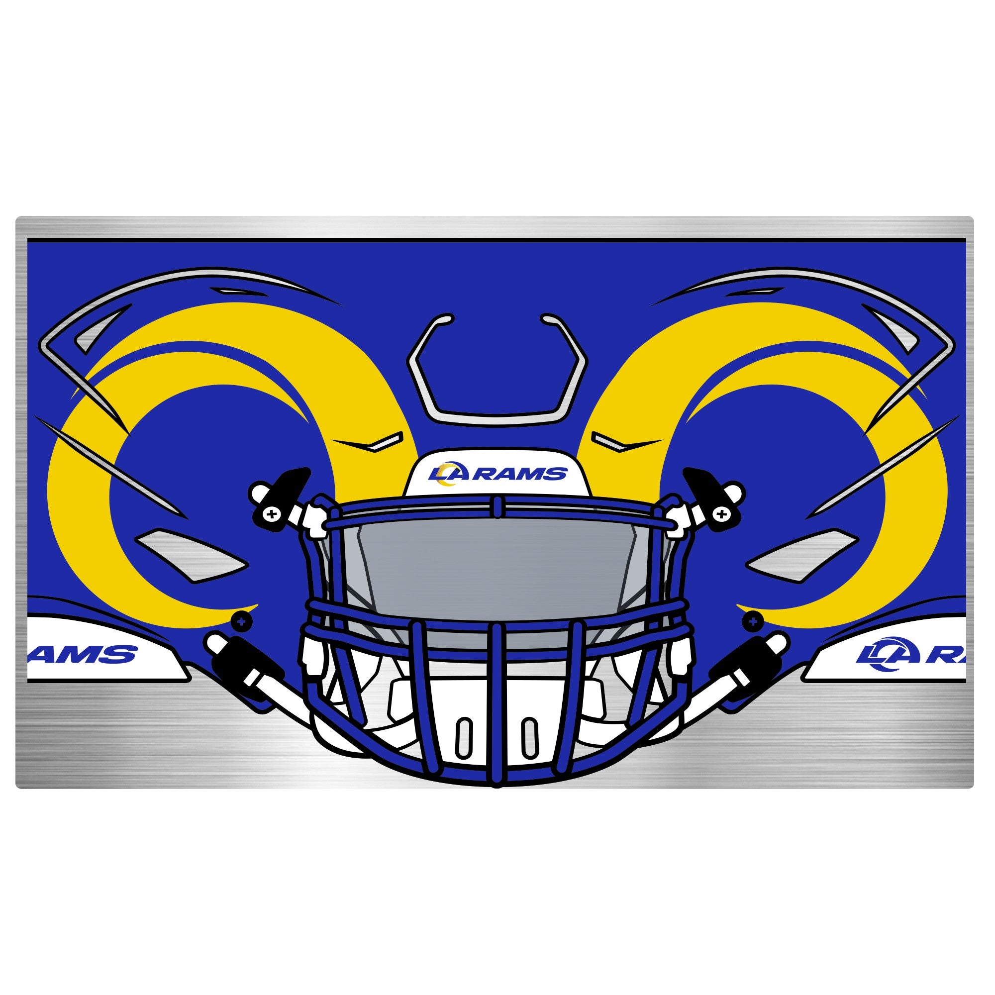 Termo 946ml The Big Slim Helmet NFL Los Angeles Rams
