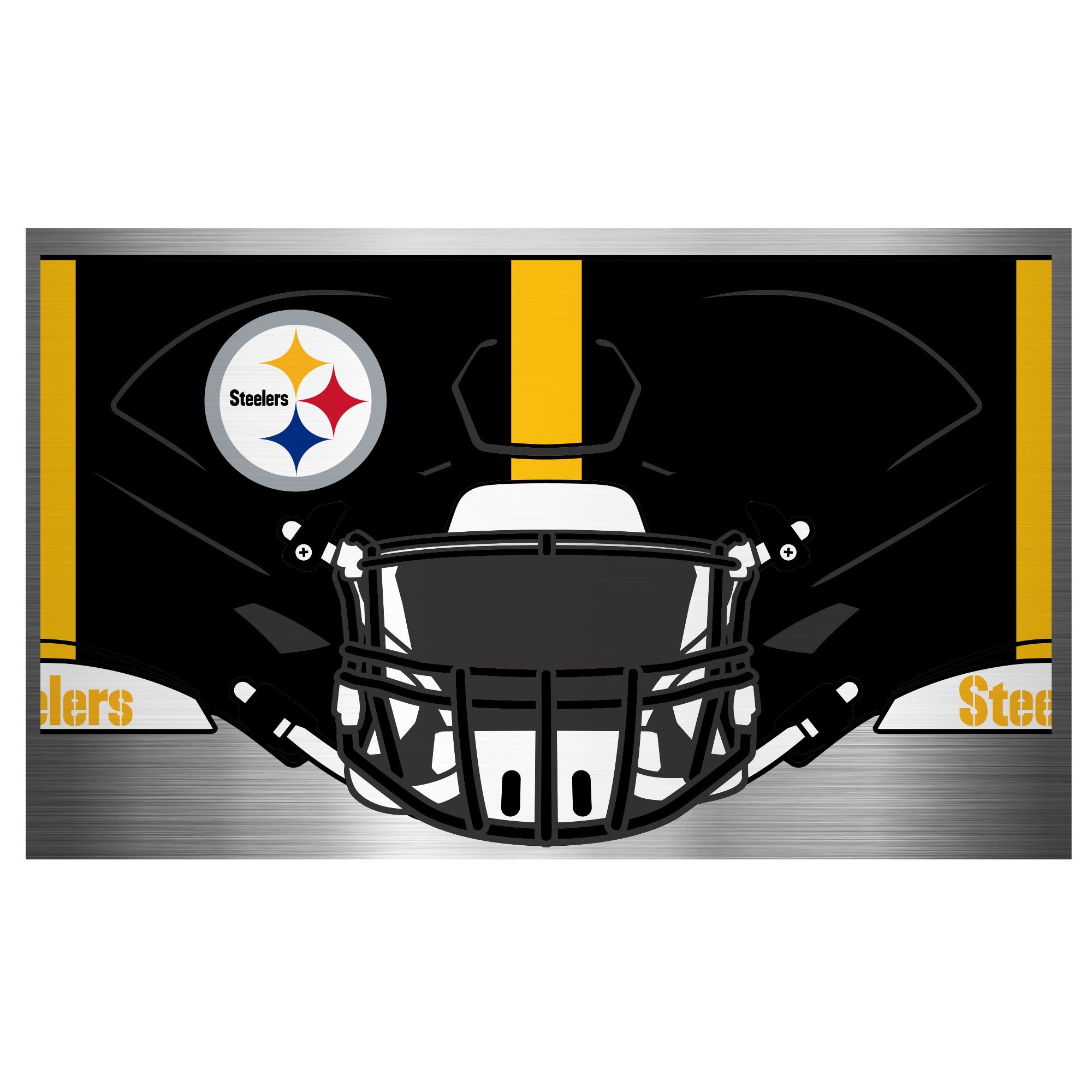 Termo 946ml The Big Slim Helmet NFL Pittsburgh Steelers