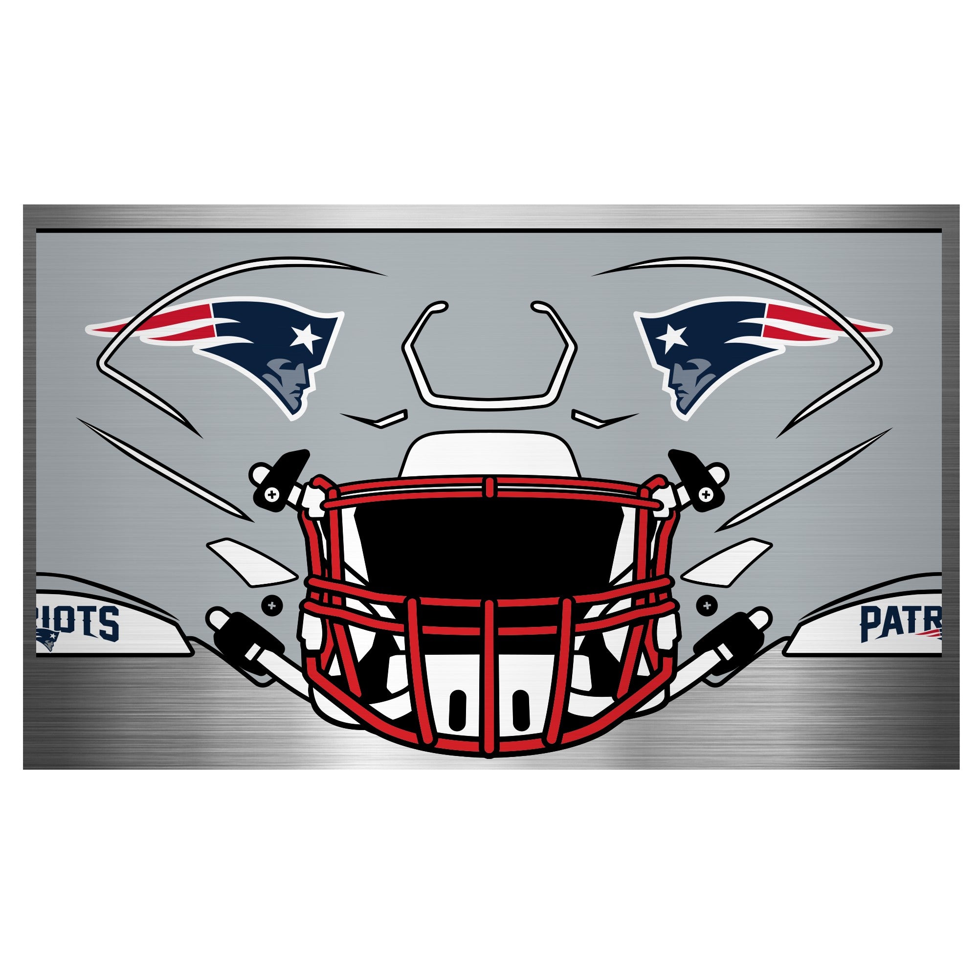 Termo 946ml The Big Slim Helmet NFL New England Patriots