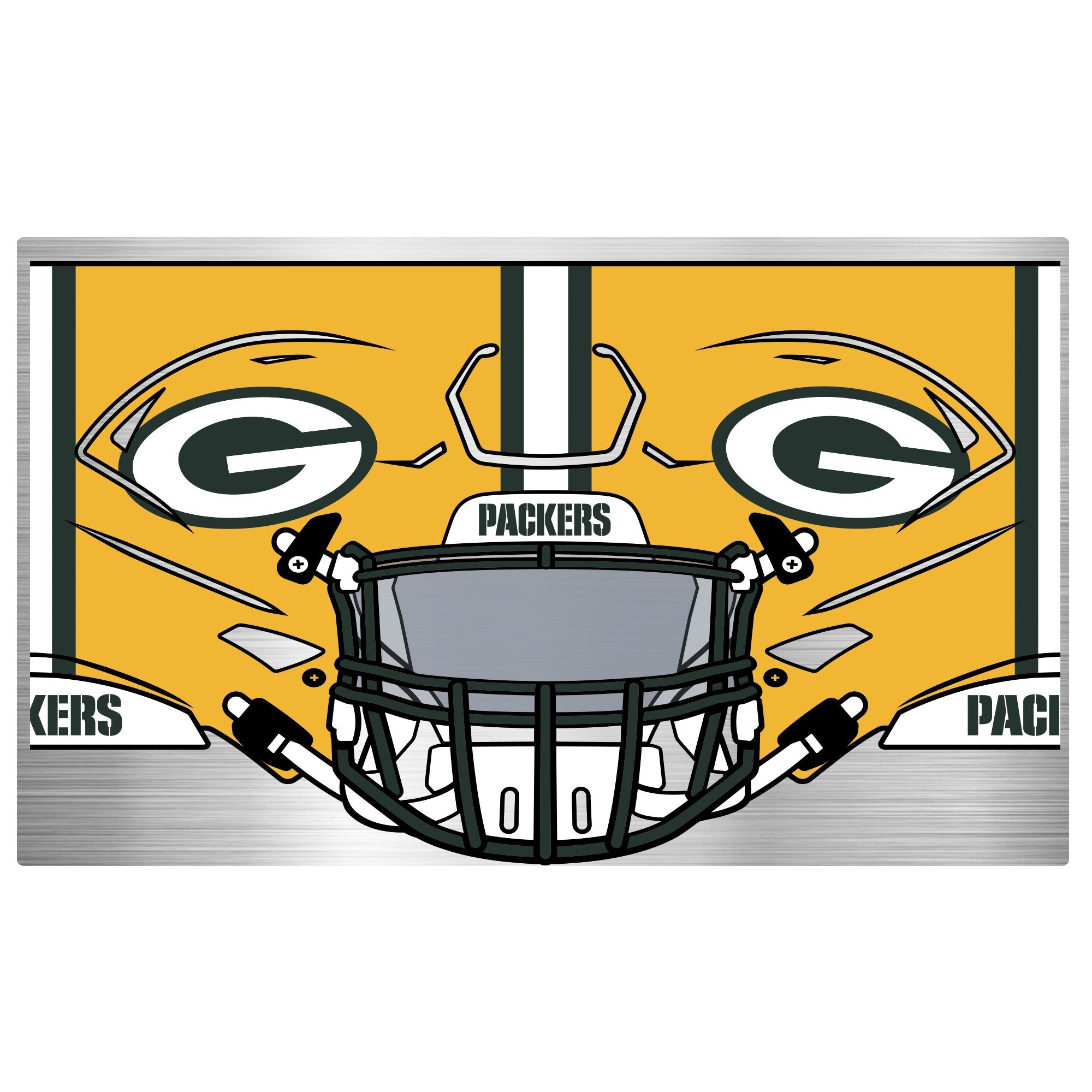 Termo 946ml The Big Slim Helmet NFL Green Bay Packers