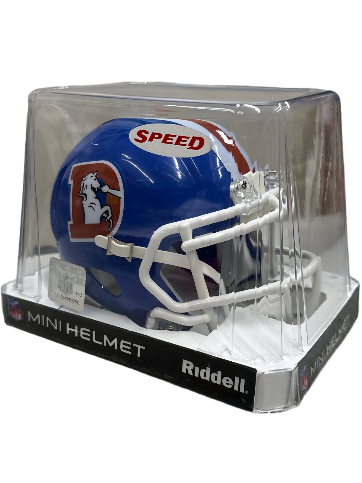 Casco Riddell Mini Speed Throw Back Broncos 75-96
