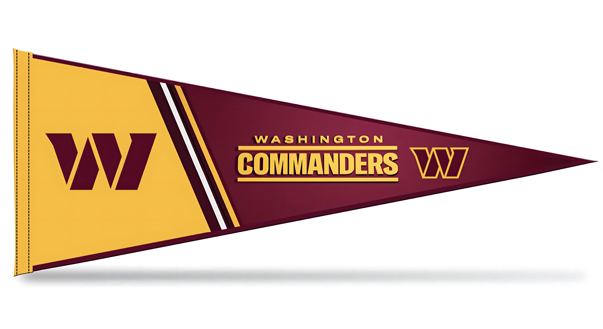 Banderín Decorativo Premium Pennant NFL Commanders