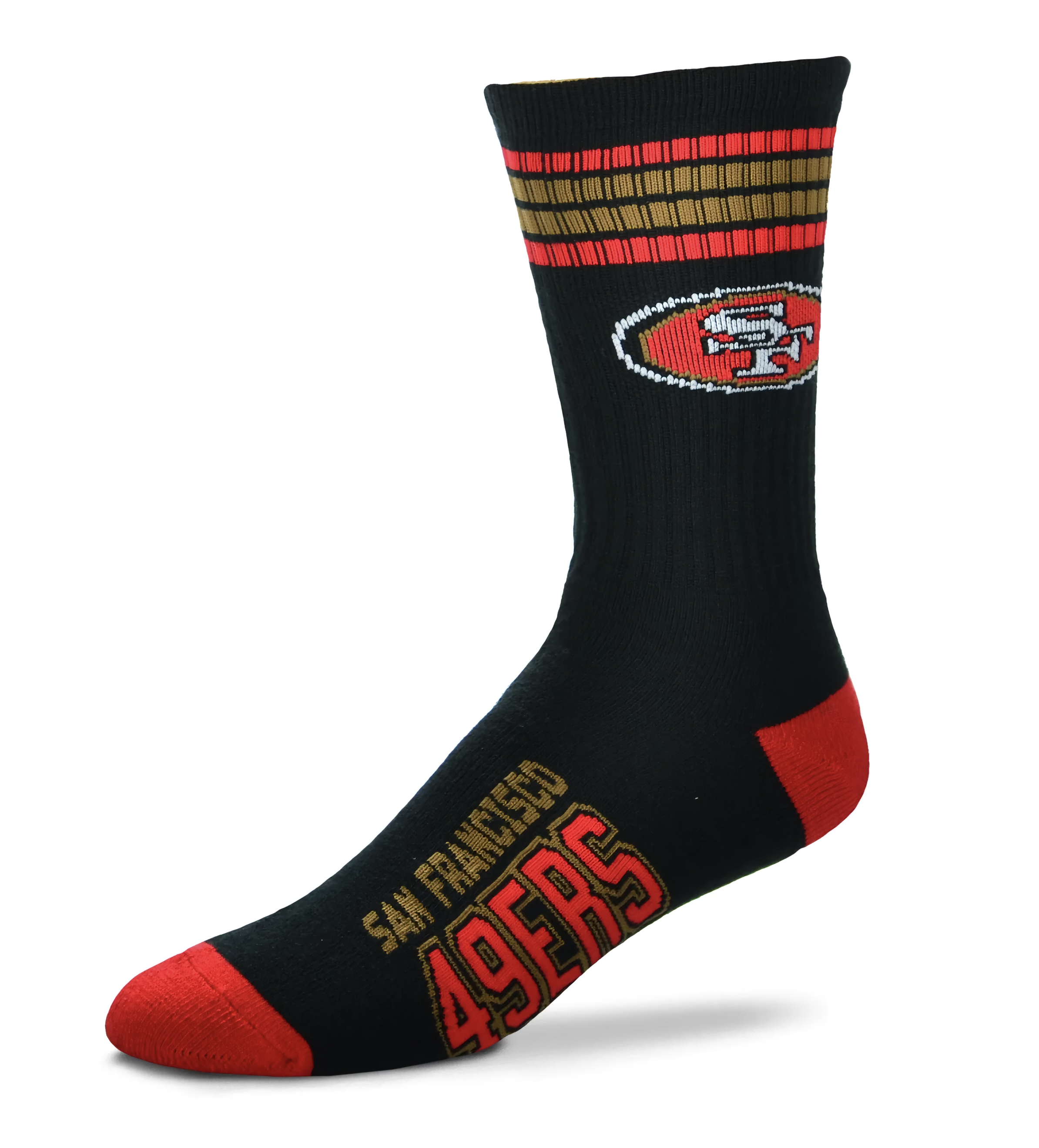 Calceta NFL 4 Stripes Deuce Infantil Unitalla 49ers