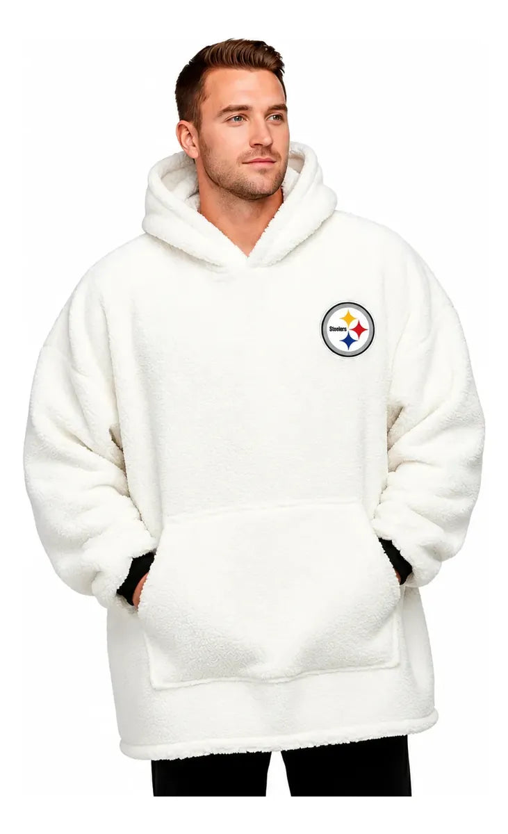 Sudadera Cobija Doble Vista NFL 26 Pittsburgh Steelers