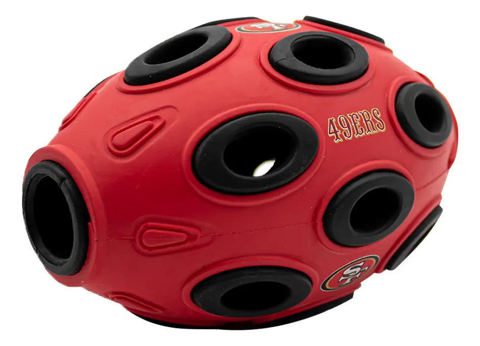Juguete Mascota NFL 26 Pelota Dispensadora Anémona San Francisco 49ers