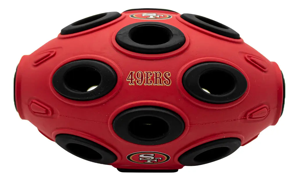 Juguete Mascota NFL 26 Pelota Dispensadora Anémona San Francisco 49ers