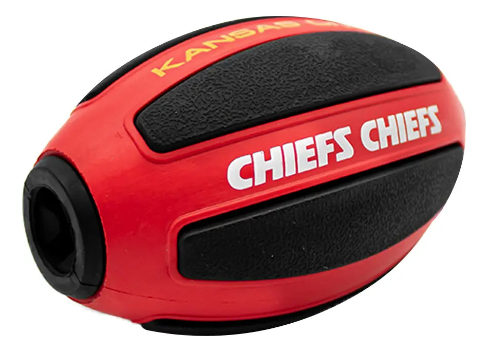 Juguete Mascota NFL 26 Pelota Dispensadora Rugby Kansas City Chiefs