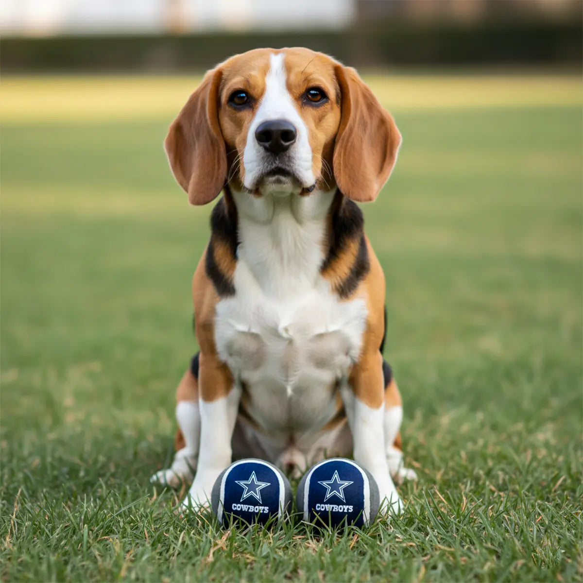 Juguete Mascota NFL 26 Set Pelota Tenis Dallas Cowboys