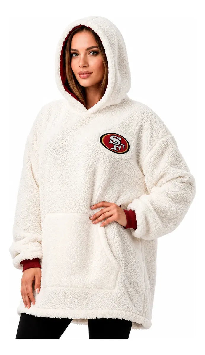 Sudadera Cobija Doble Vista NFL 26 San Francisco 49ers