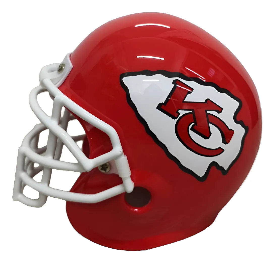 Lámpara Led Casco Flotante Giratorio NFL Kansas City Chiefs