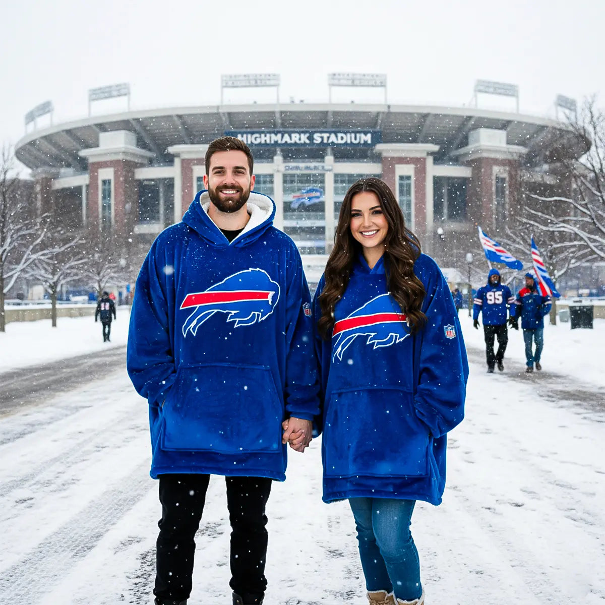 Sudadera Cobija Doble Vista NFL 26 Buffalo Bills