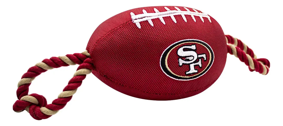 Juguete Mascota NFL 26 Balón Cuerdas San Francisco 49ers