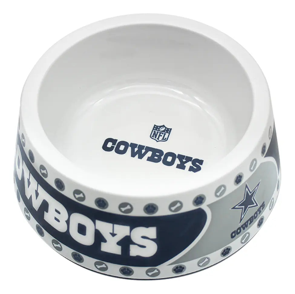 Plato Para Mascota NFL 26 Melamina Dallas Cowboys