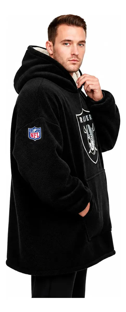 Sudadera Cobija Doble Vista NFL 26 Las Vegas Raiders