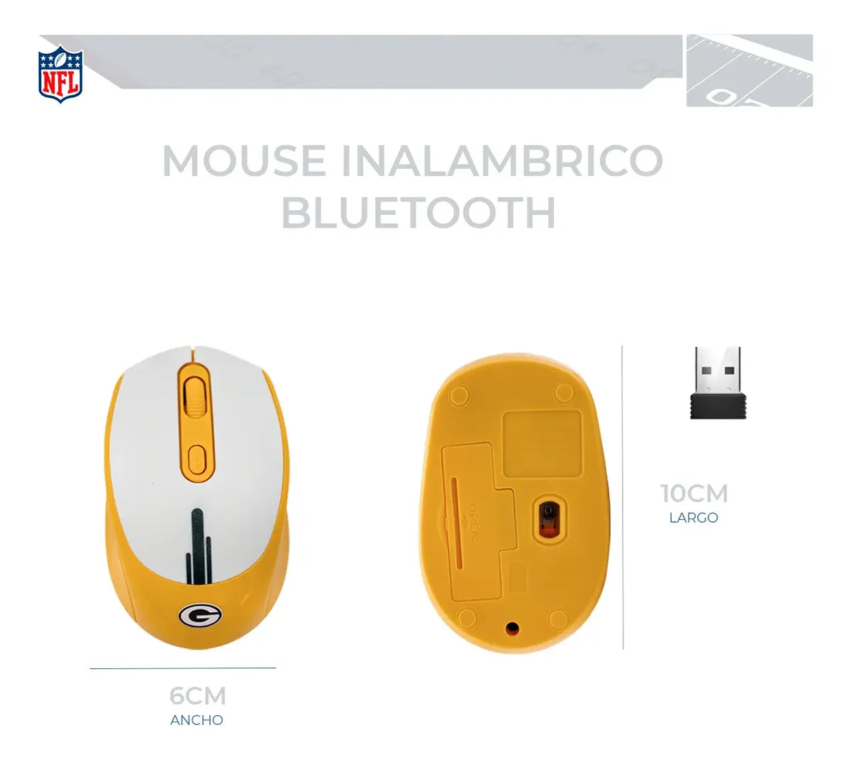 Mouse Pad Set NFL 26 Green Bay Packers
