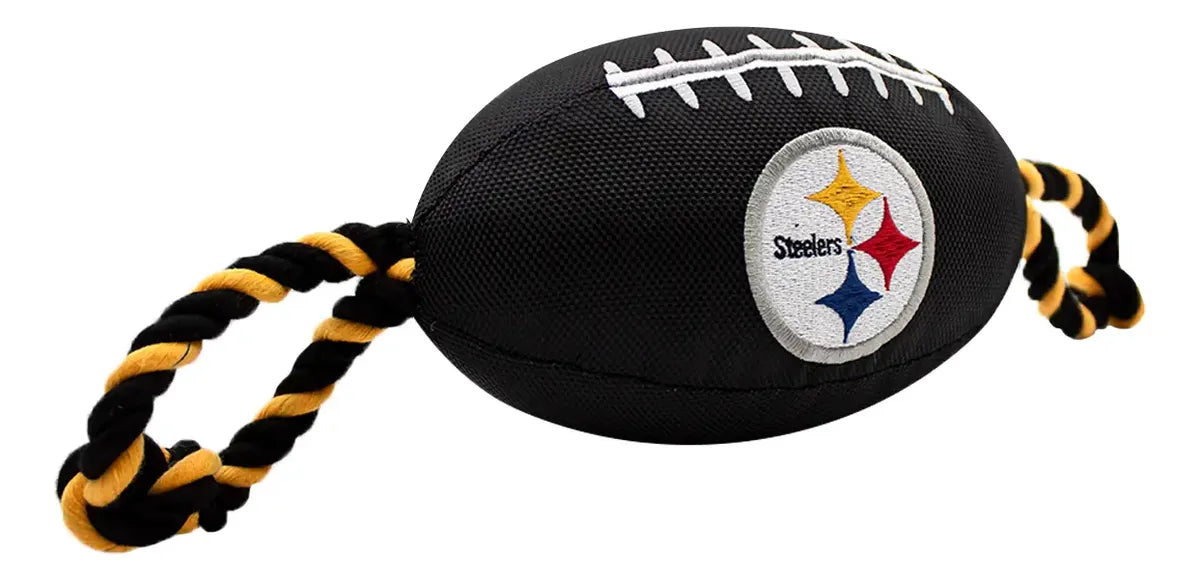 Juguete Mascota NFL 26 Balón Cuerdas Pittsburgh Steelers