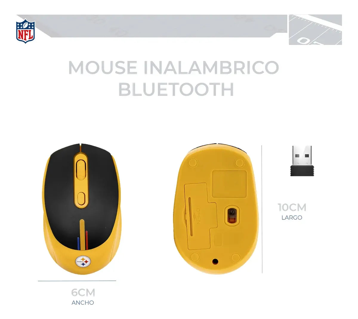 Mouse Pad Set NFL 26 Pitssburgh Steelers