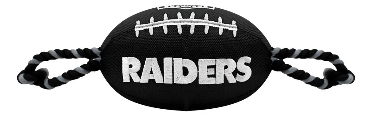 Juguete Mascota NFL 26 Balón Cuerdas Las Vegas Raiders