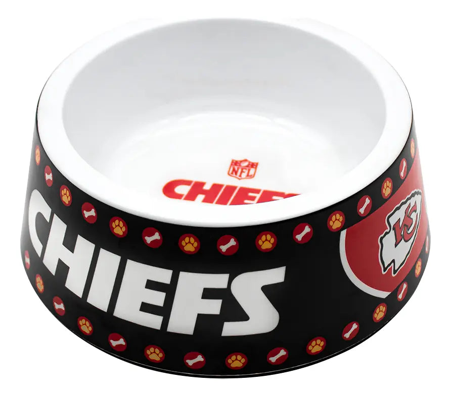 Plato Para Mascota NFL 26 Melamina Kansas City Chiefs