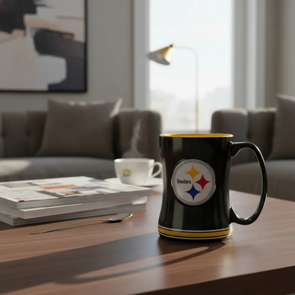 Taza Relief 14Oz Steelers