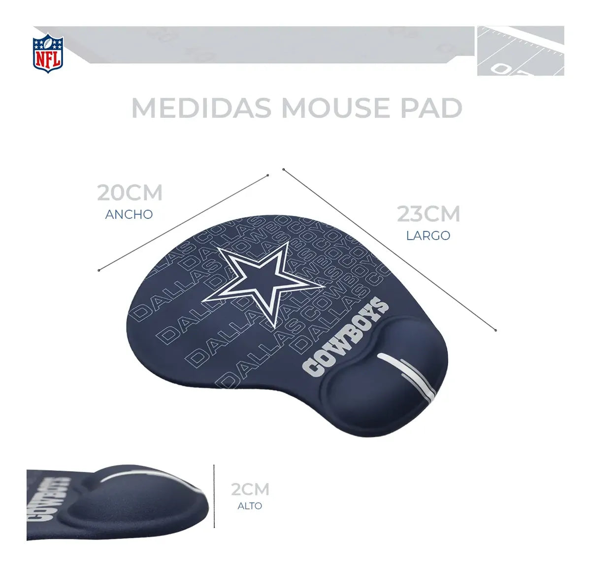 Mouse Pad Set NFL 26 Dallas Cowboys