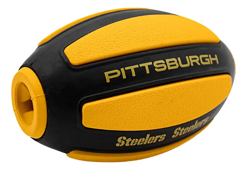 Juguete Mascota NFL 26 Pelota Dispensadora Rugby Pittsburgh Steelers