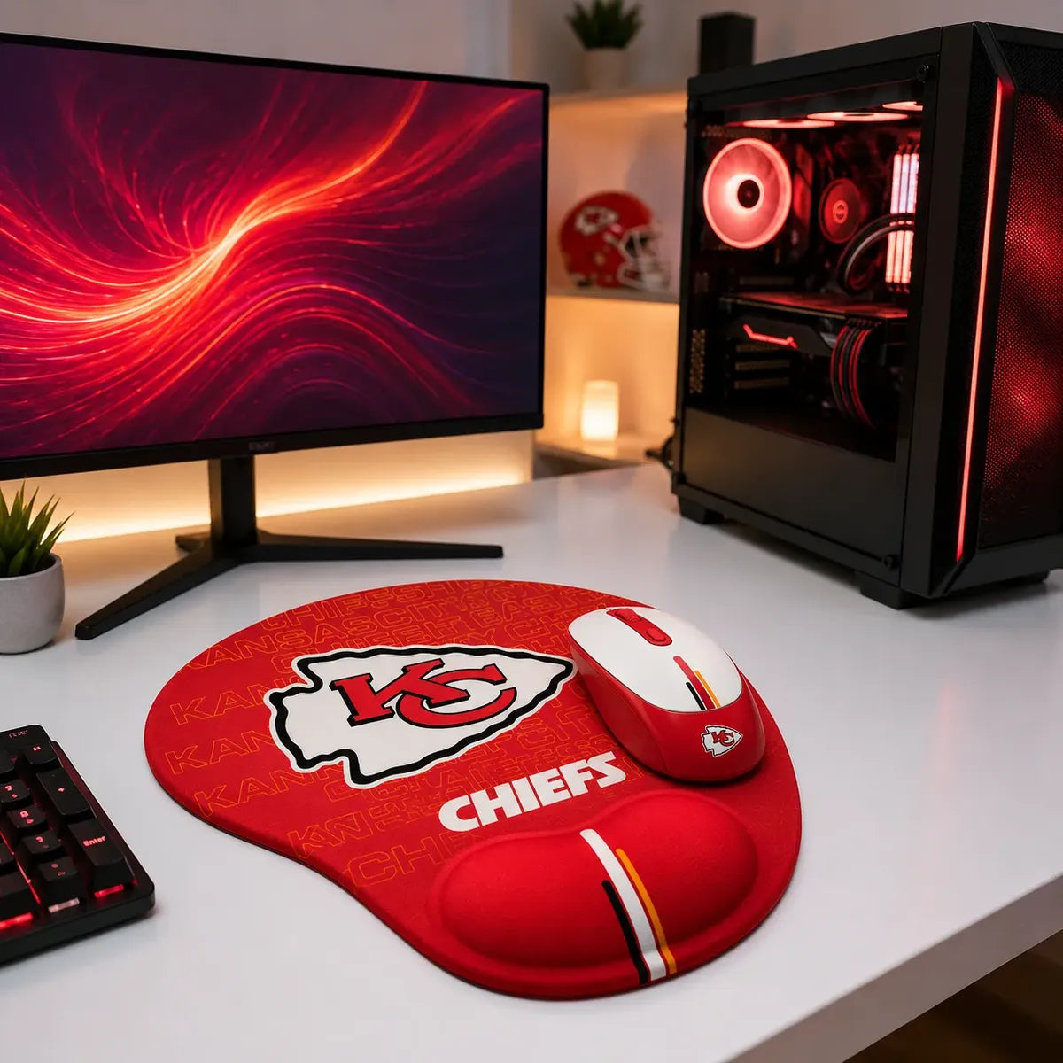 Mouse Pad Set NFL 26 Kansas City Chiefs