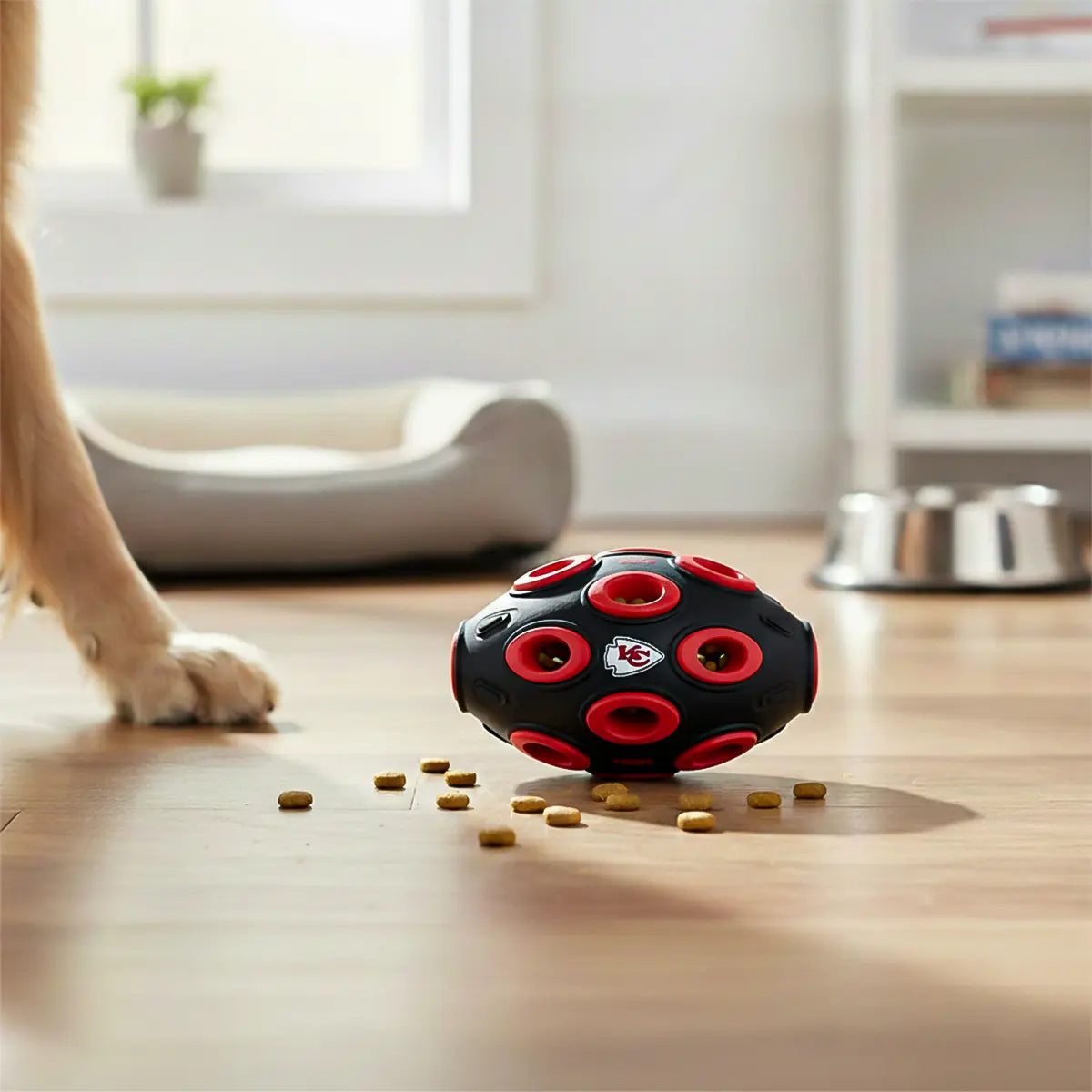 Juguete Mascota NFL 26 Pelota Dispensadora Anémona Kansas City Chiefs