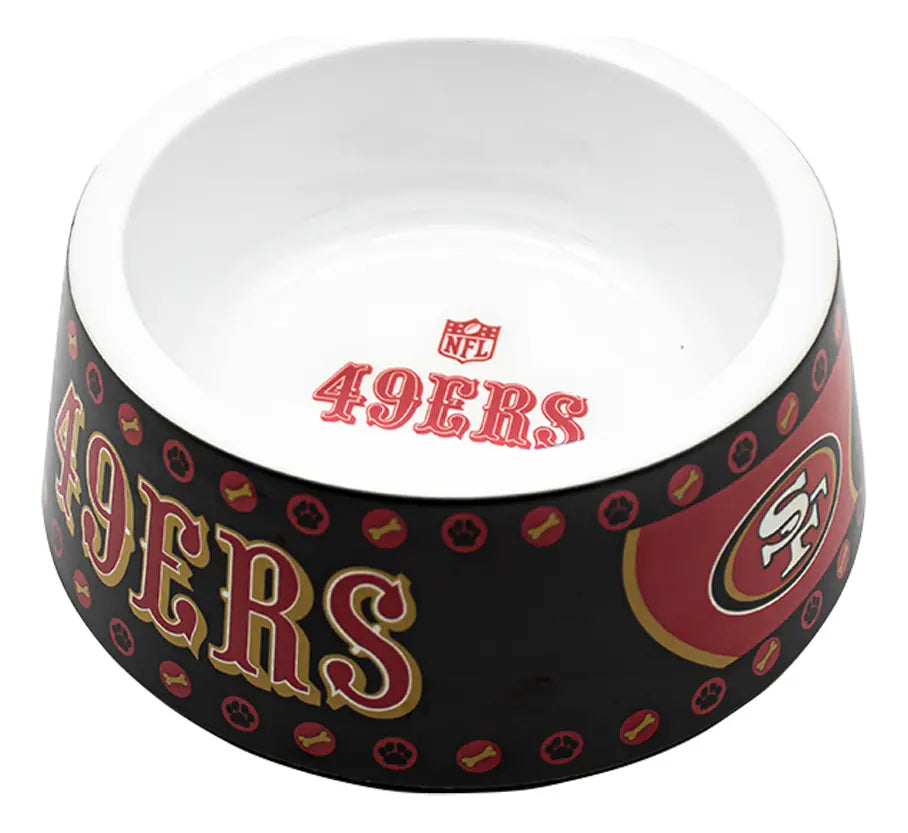 Plato Para Mascota NFL 26 Melamina San Francisco 49ers