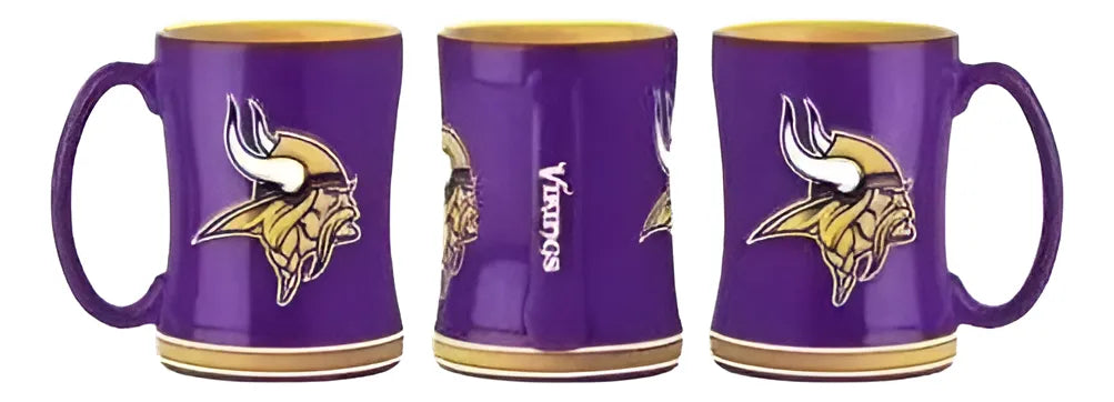 Taza Relief 14Oz Vikings
