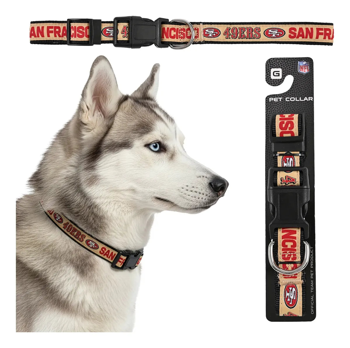 Collar Para Mascota NFL 26 San Francisco 49ers