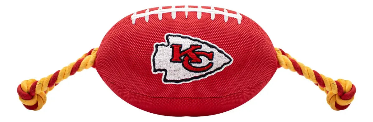Juguete Mascota NFL 26 Balón Cuerdas Kansas City Chiefs