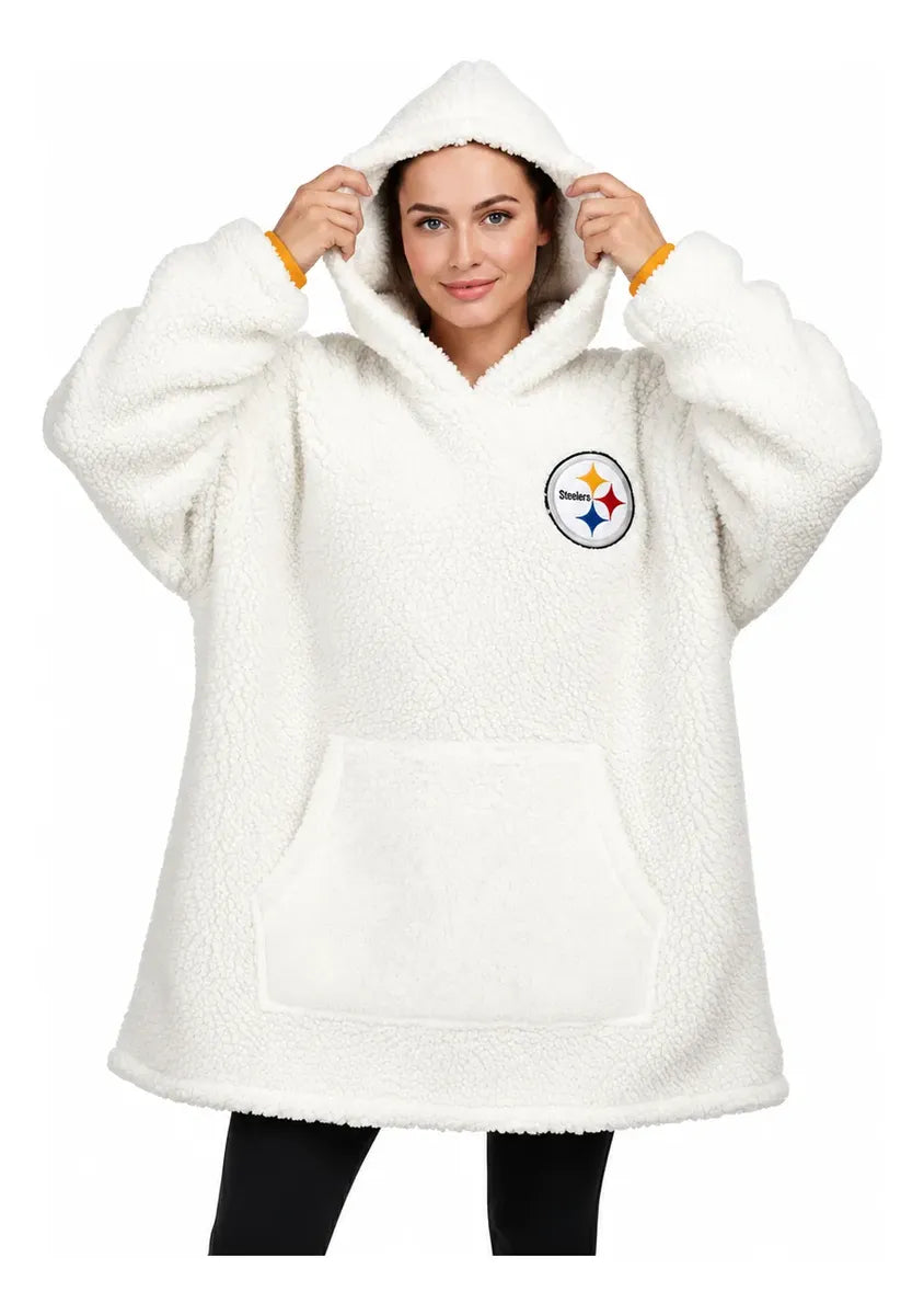 Sudadera Cobija Doble Vista NFL 26 Pittsburgh Steelers
