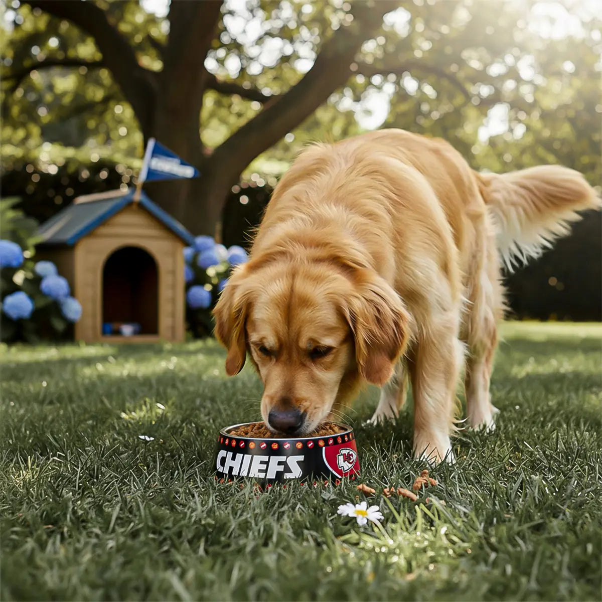 Plato Para Mascota NFL 26 Melamina Kansas City Chiefs