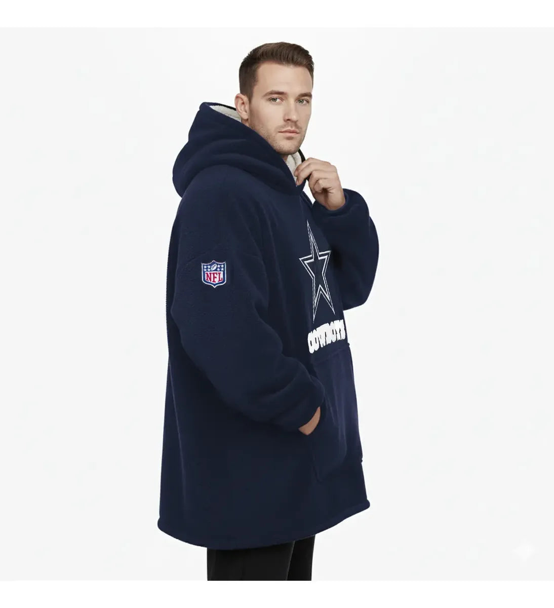 Sudadera Cobija Doble Vista NFL 26 Dallas Cowboys