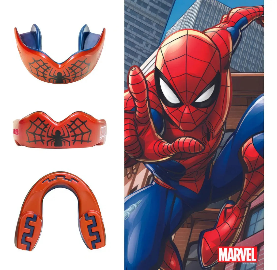 Protector Bucal Safe Jawz Junior Marvel Spiderman