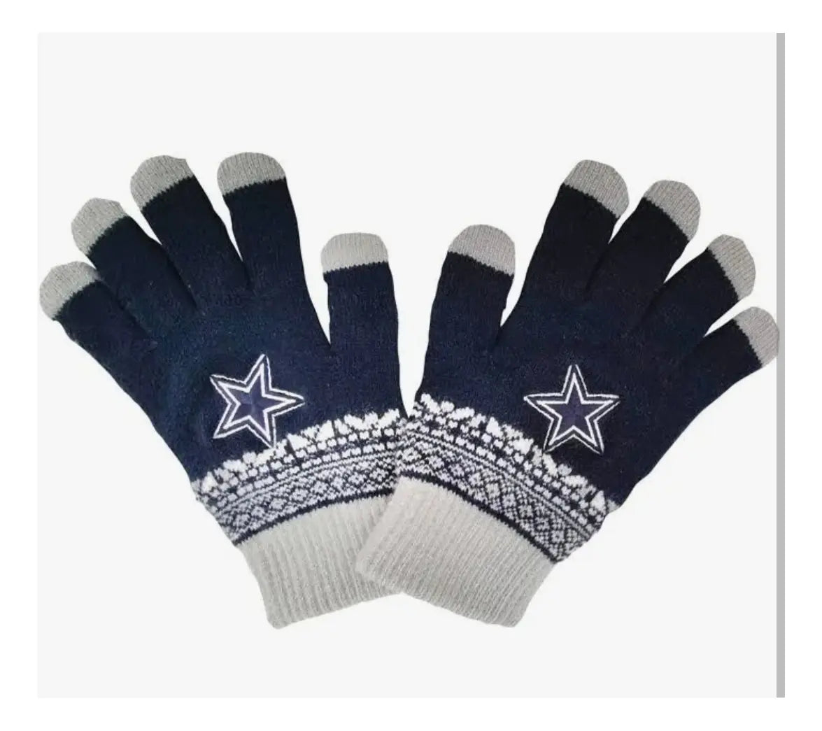 Guantes NFL 22 Winter Unitalla Gloves Cowboys