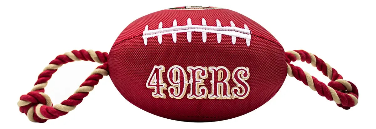 Juguete Mascota NFL 26 Balón Cuerdas San Francisco 49ers