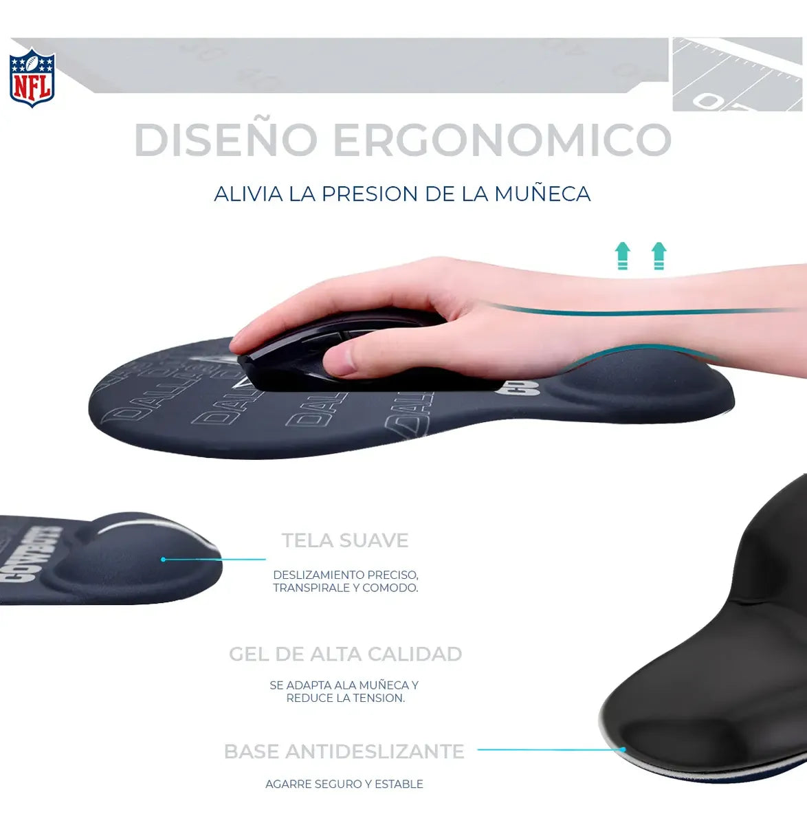Mouse Pad Set NFL 26 Dallas Cowboys