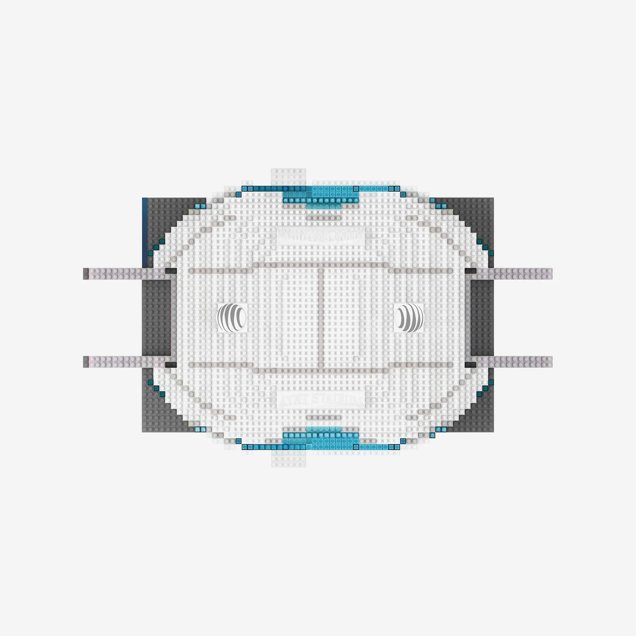 Mini Estadio 3D Brxlz Foco Cowboys