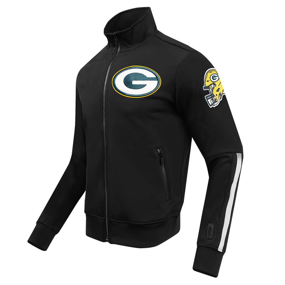 Chamarra DK Track Pro Standard Green Bay Packers Negra