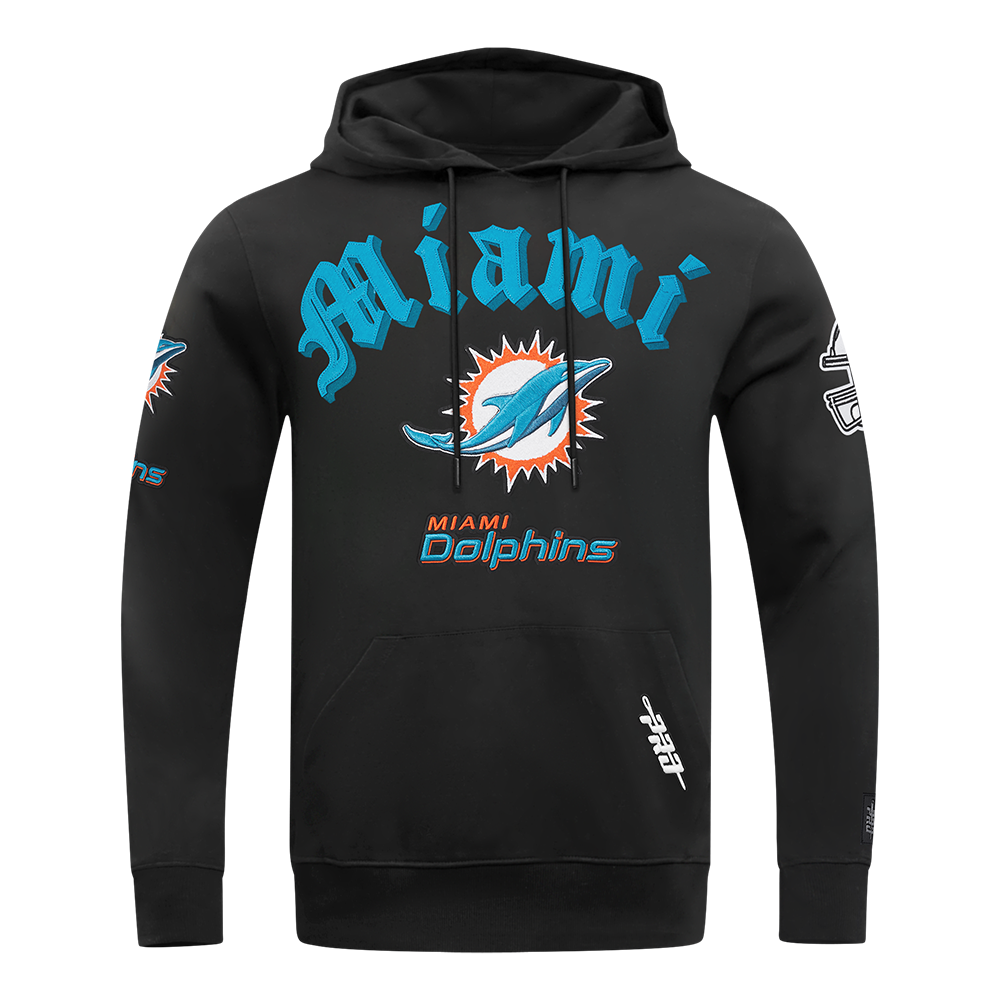 Sudadera Pro Standard Old English Miami Dolphins