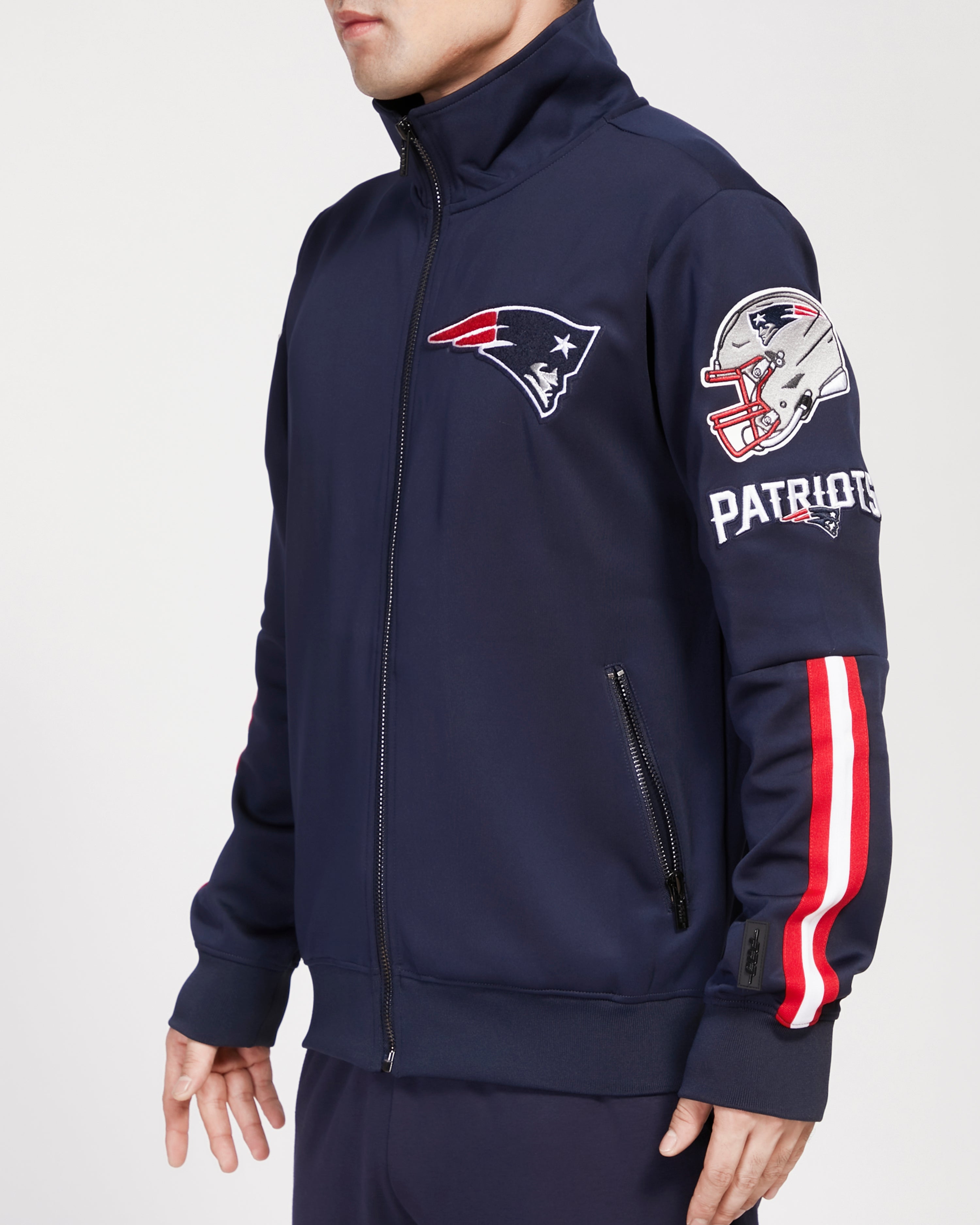 Chamarra DK Track Pro Standard New England Patriots