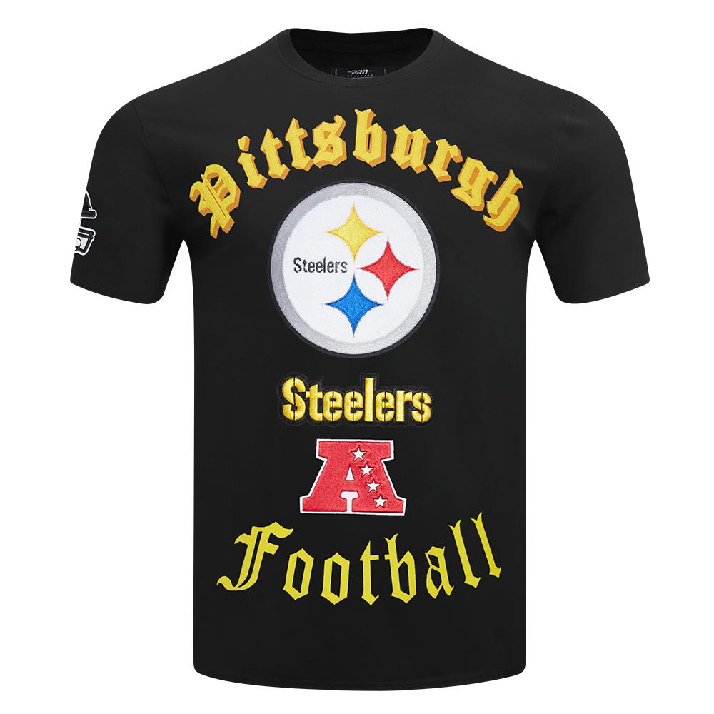 Playera Pro Standard Old English Pittsburgh Steelers