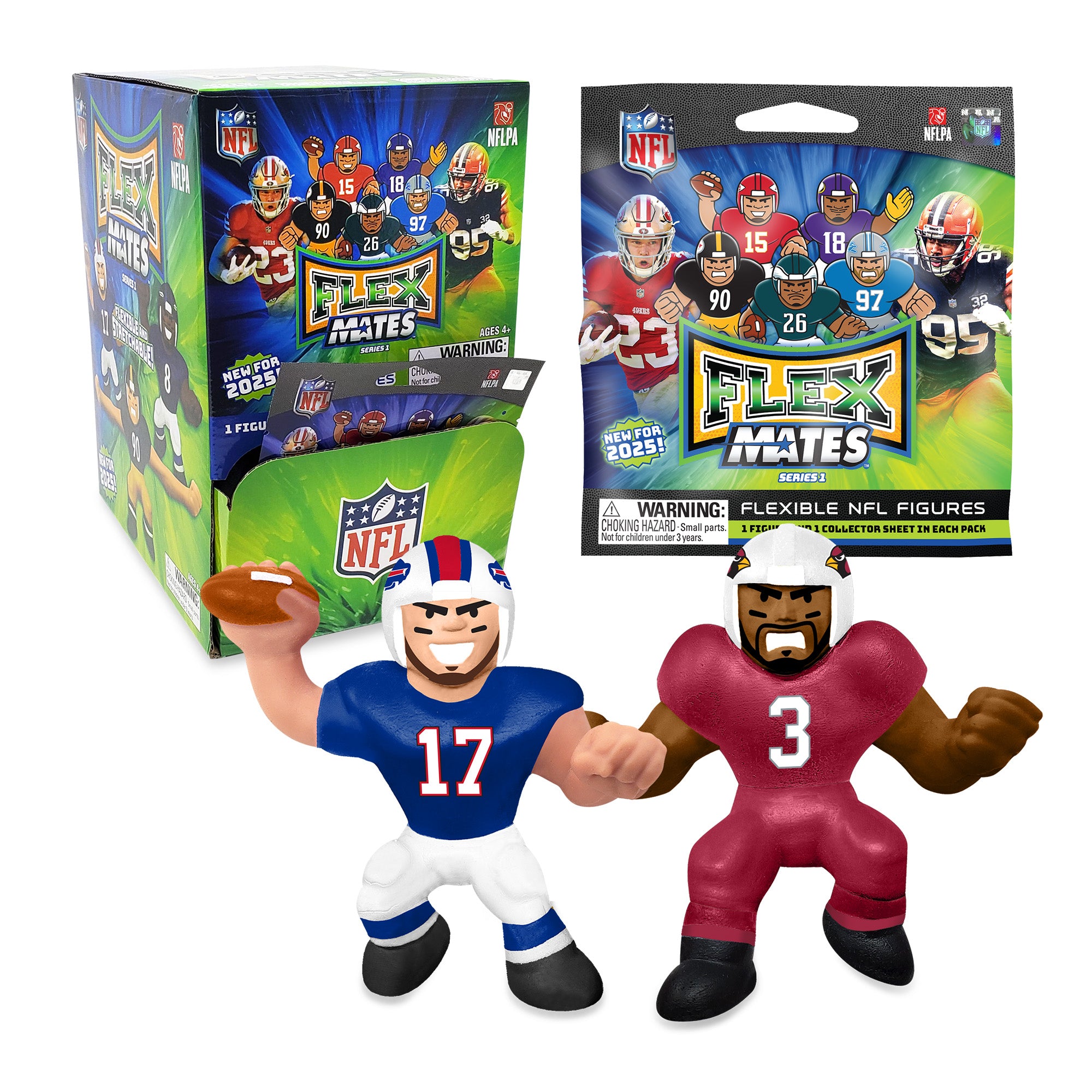 Sobre Squeezy FlexMates Jugador Sorpresa NFL 2025