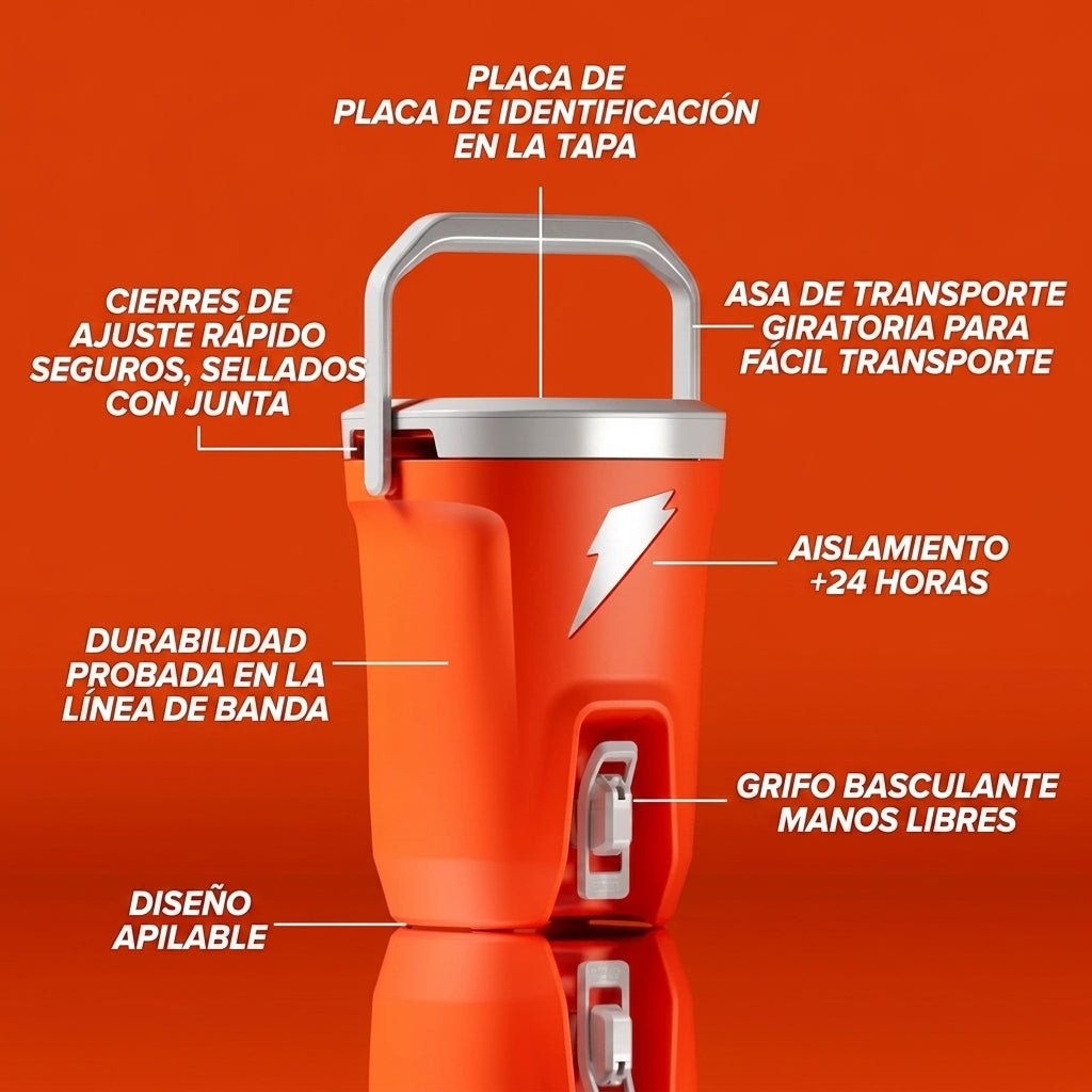 Dispensador de Agua Gatorade 3 Gal